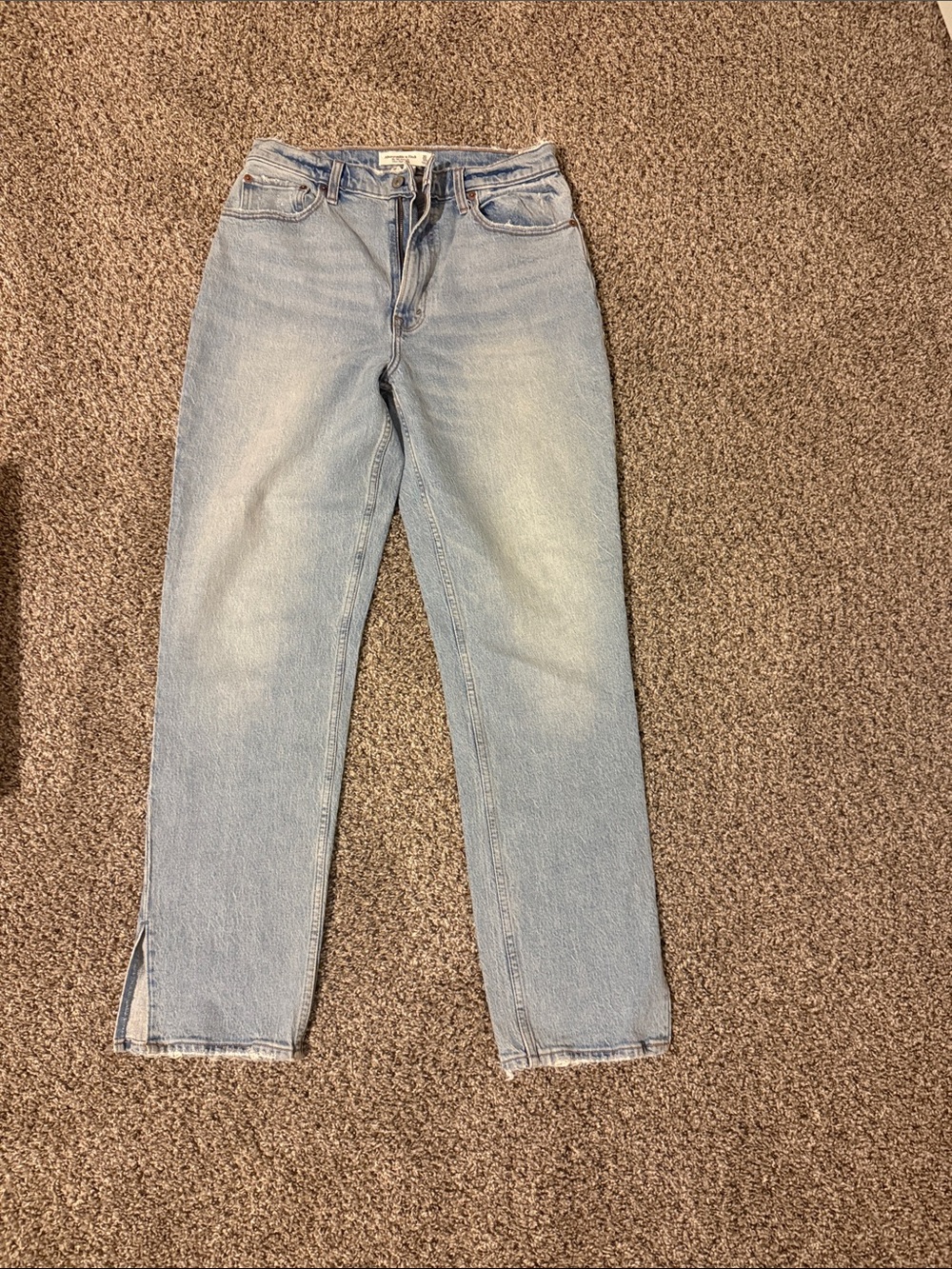 Abercrombie & Fitch Light Blue Flare Jeans